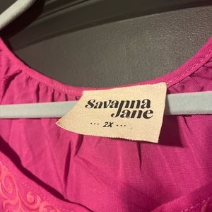 Savanna Jane size 2x women’s top